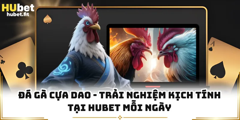 Đá Gà Cựa Dao - Trải Nghiệm Kịch Tính Tại HUBET Mỗi Ngày