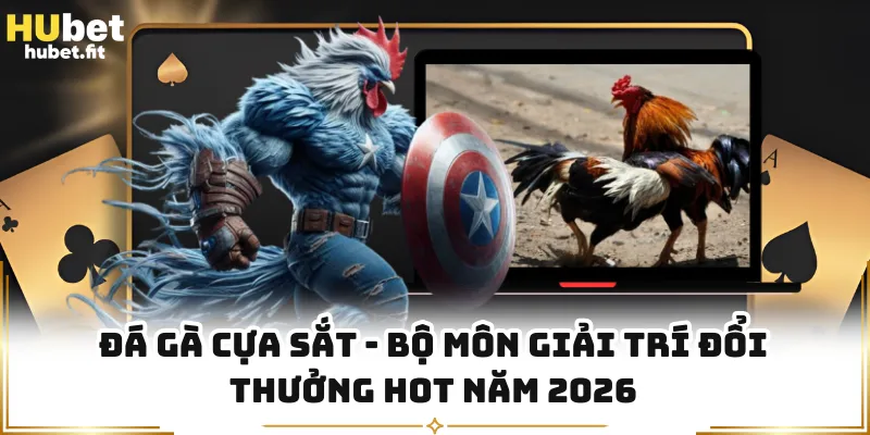 Đá Gà Cựa Sắt - Bộ Môn Giải Trí Đổi Thưởng Hot Năm 2026